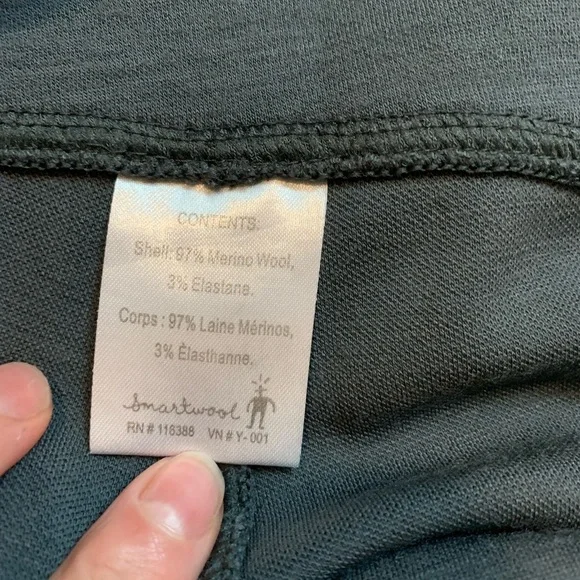 Smartwool Ferndale Charcoal Grey Merino Wool A-Line Skirt Medium - Picture 8 of 14